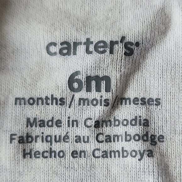 Carters - Adorable Butterfly Romper Size 6 Months - Picture 5 of 5